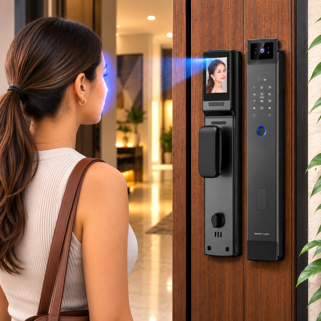 Cerradura Biométrica OS406TYFA