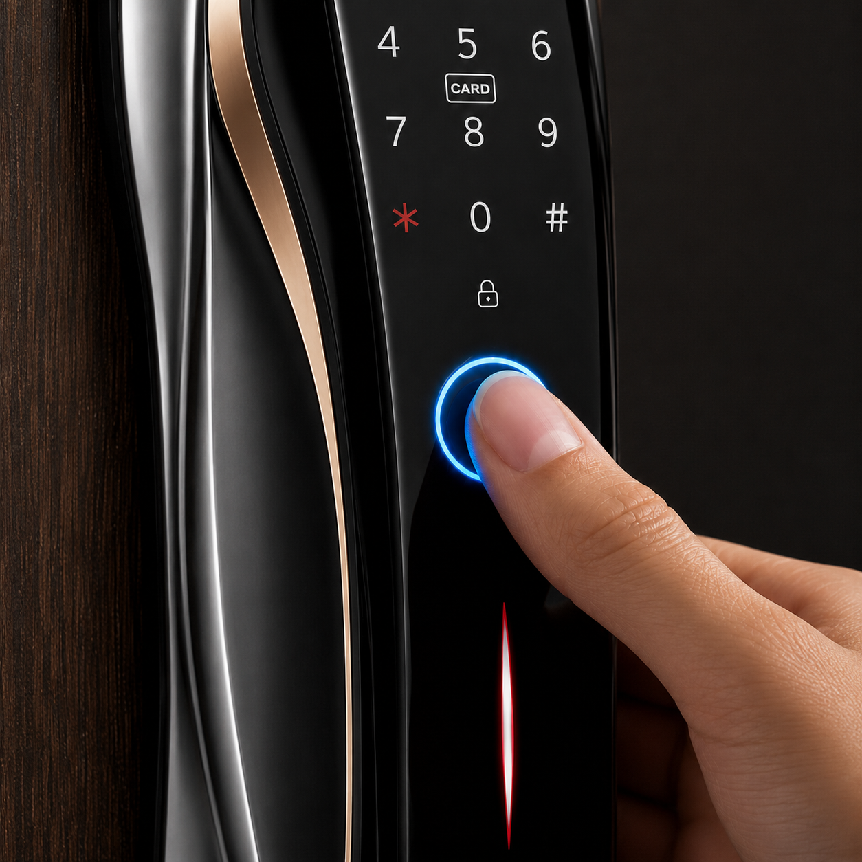 Cerradura Biométrica OS875TYFA
