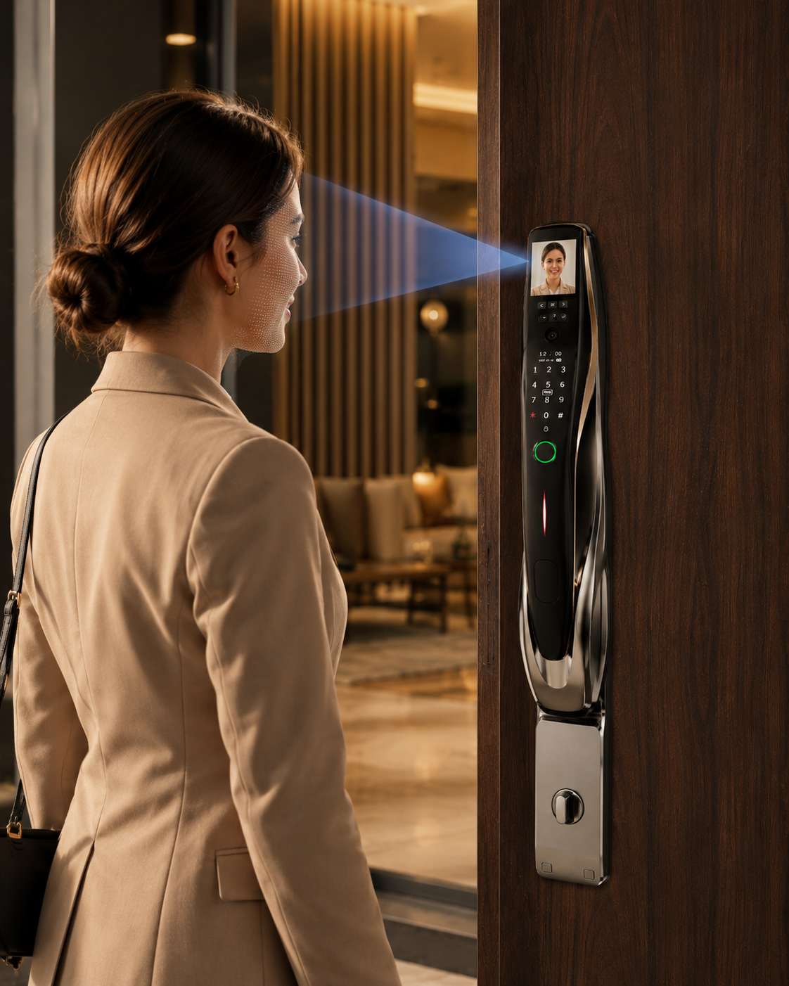 Cerradura Biométrica OS875TYFA
