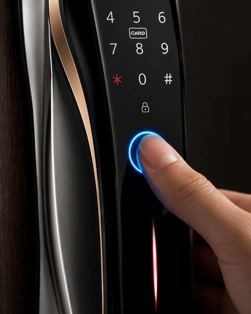 Cerradura Biométrica OS875TYFA